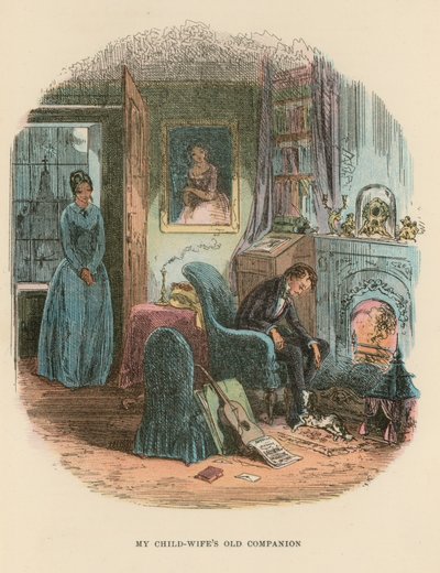 Illustration for David Copperfield by Hablot Knight Browne